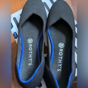 Rothy size 9 black flats